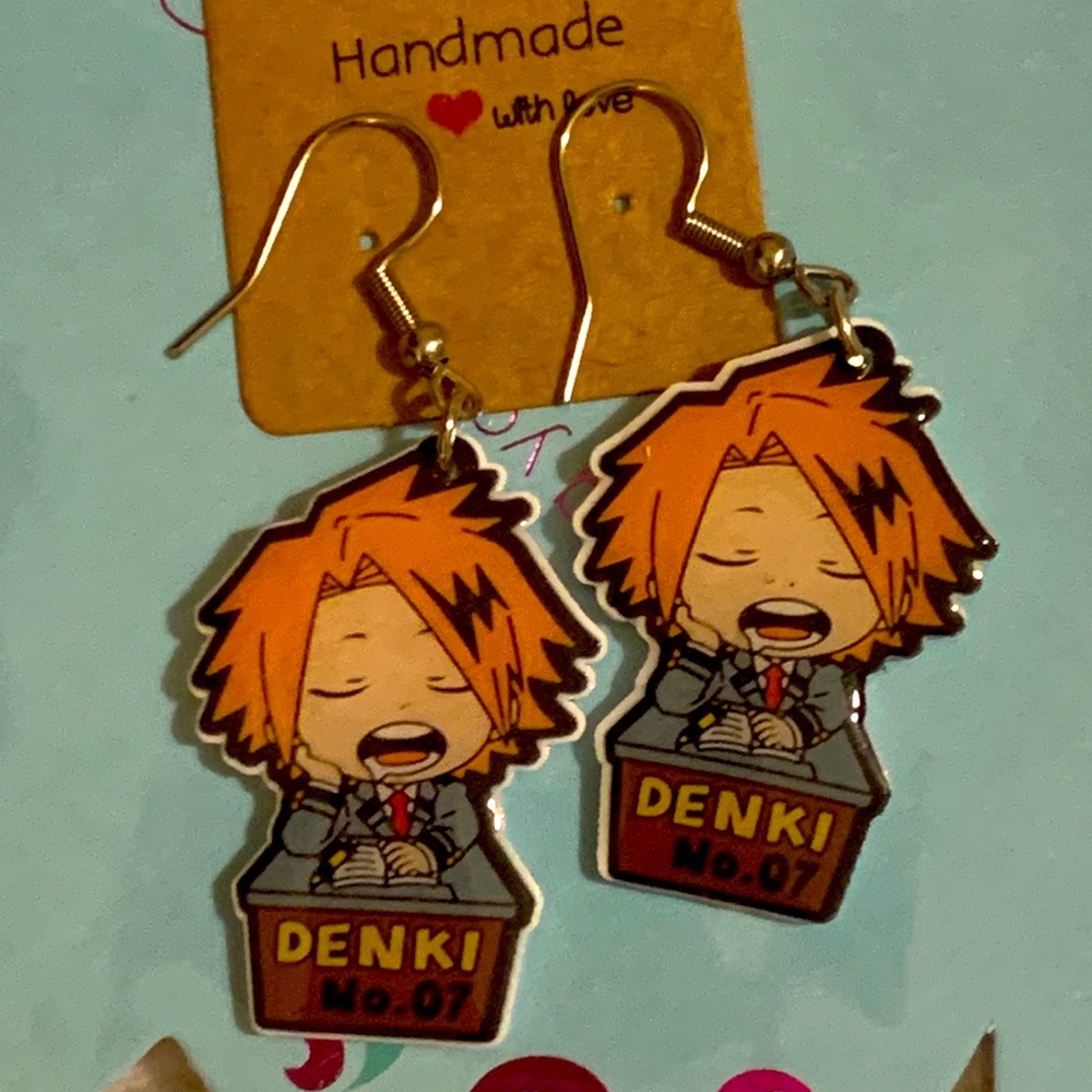 Last call - My Hero Academia Denki Kaminari Dangle earrings